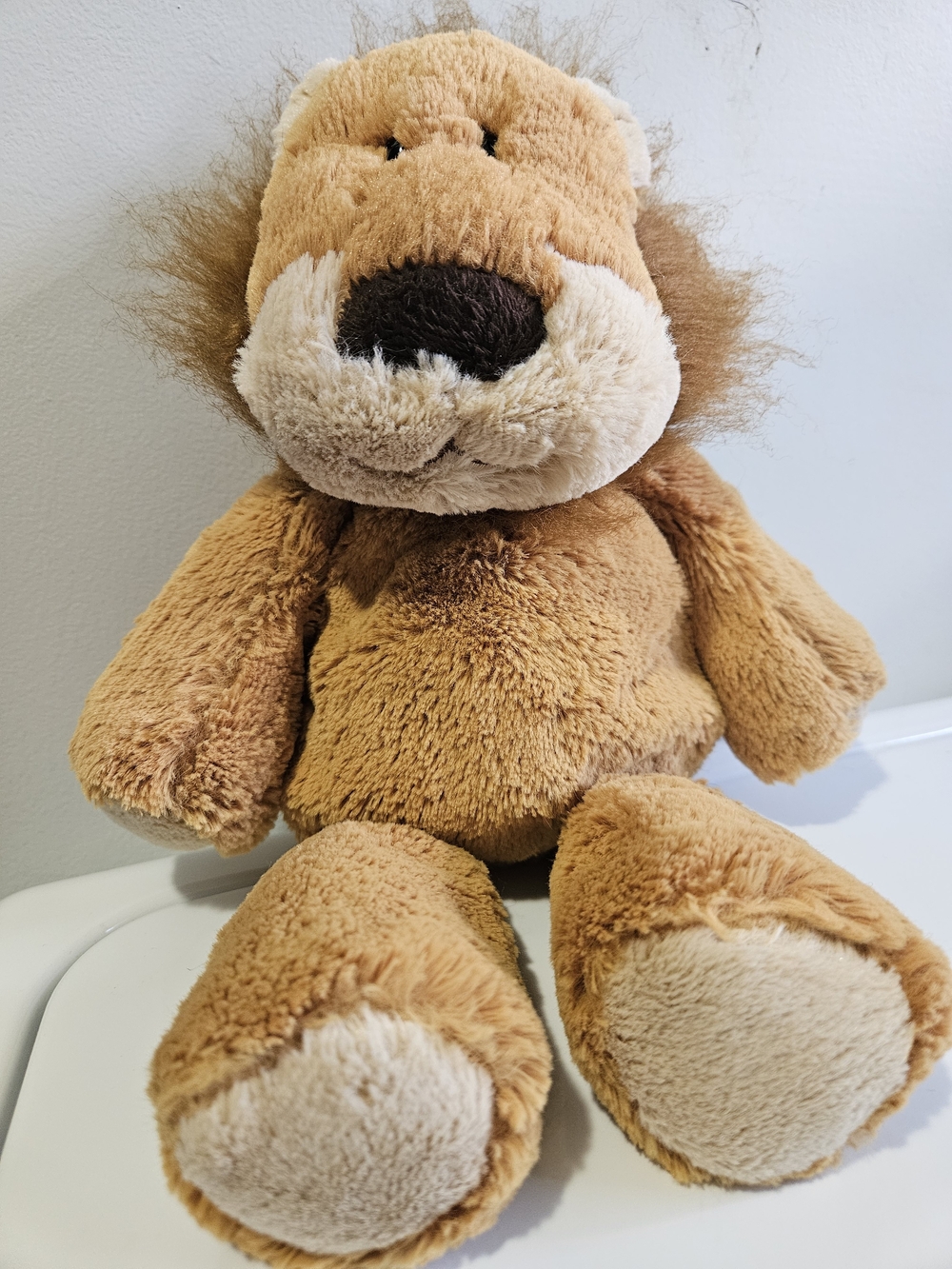 Mary Meyers Plush Lion Stuffed Animal – Soft Tan Kids Toy